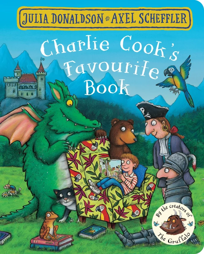 Charlie Cook's Favourite Book, anglická kniha - leporelo