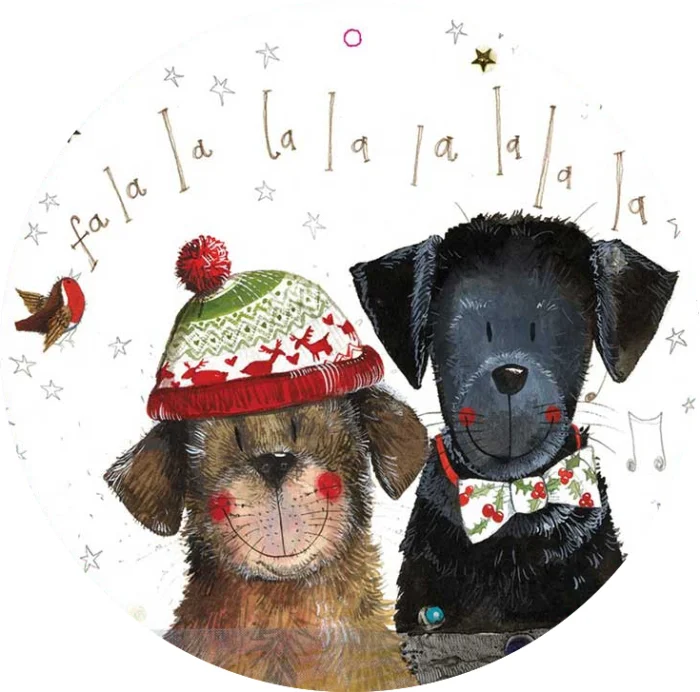 Christmas Dogs (XGW10), menovka (4ks)