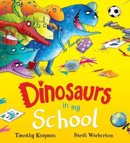 Dinosaurs in My School, anglická kniha