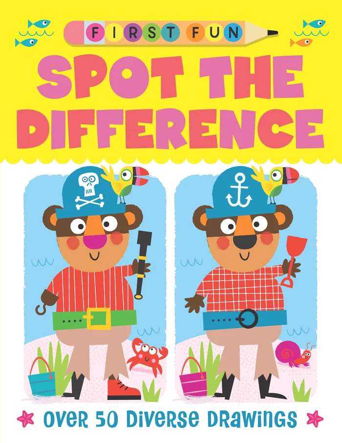 First Fun: Spot the Difference, anglická kniha