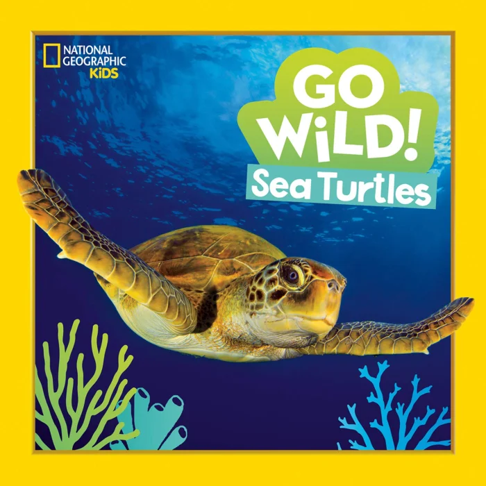 Go Wild! Sea Turtles, anglická kniha