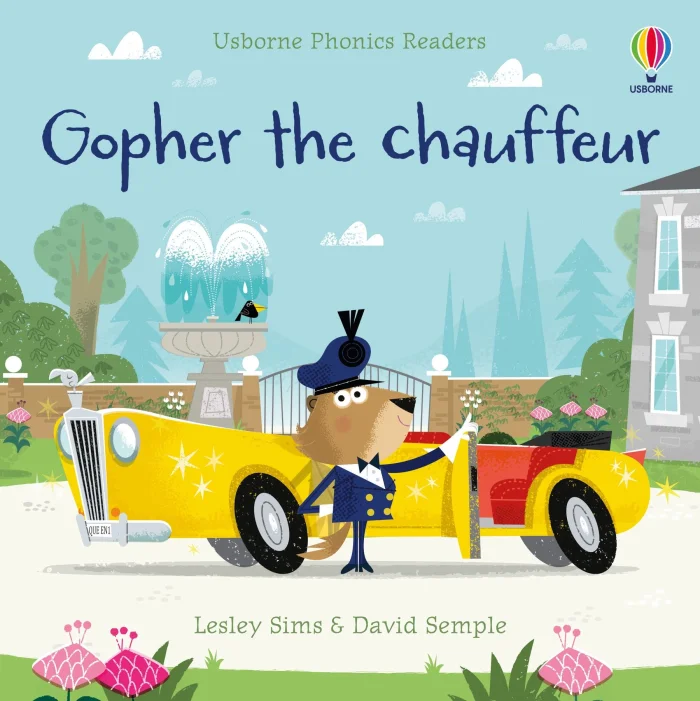 Gopher the chauffeur (L7), anglická kniha