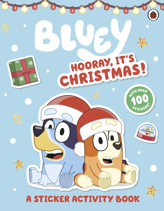 Hooray It's Christmas, nálepkový zošit s aktivitami