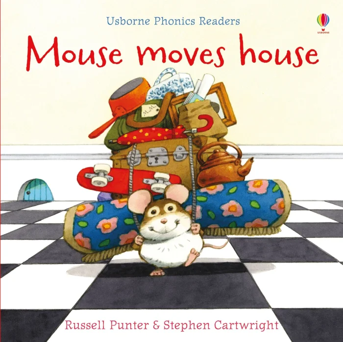 Mouse moves house (L8), anglická kniha