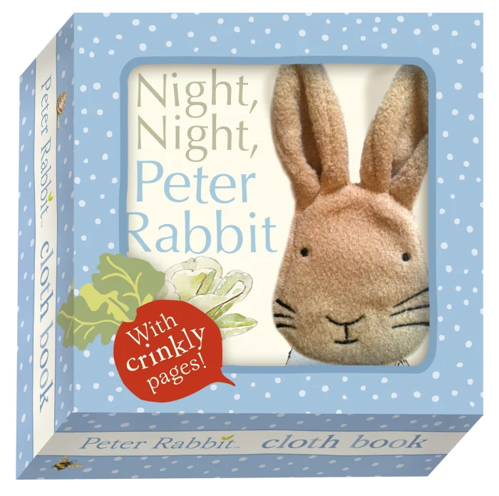 Night Night Peter Rabbit, látková kniha