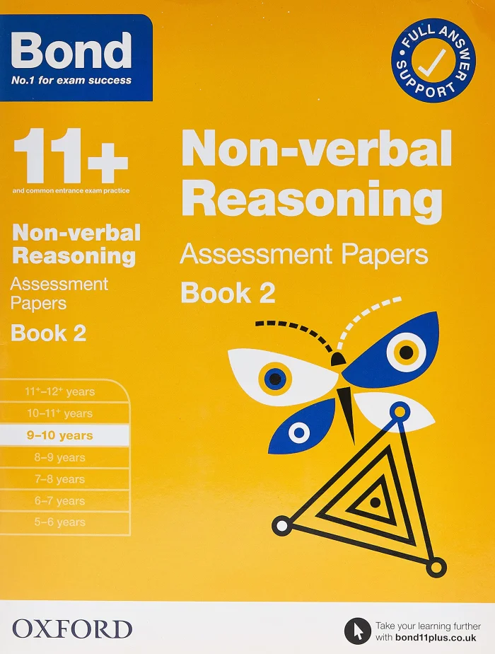 Non-verbal Reasoning Assessment Papers (9-10 years), pracovný zošit