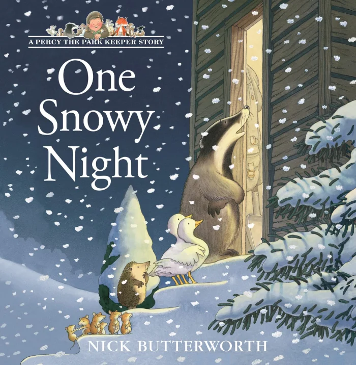 One Snowy Night, anglická kniha - leporelo