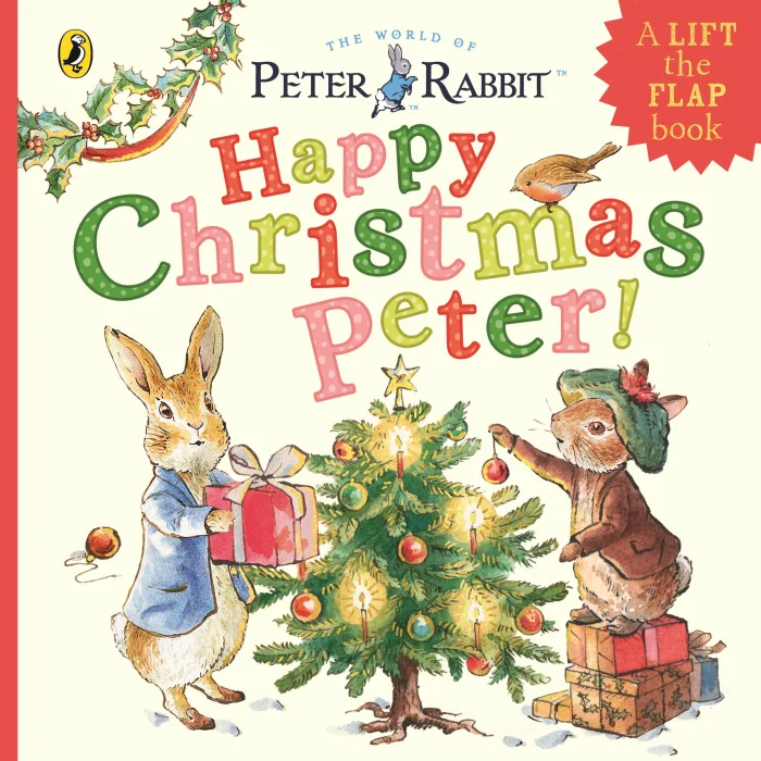 Happy Christmas Peter, anglická kniha - leporelo