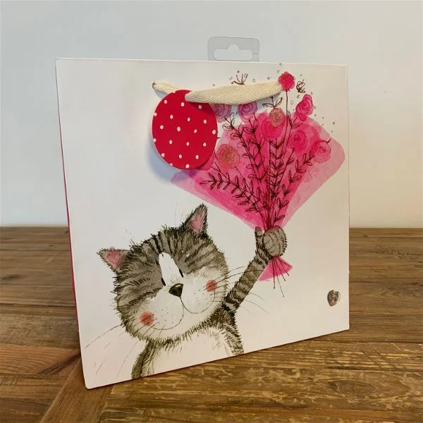 Pink Bouquet / medium (MB30), darčeková taška