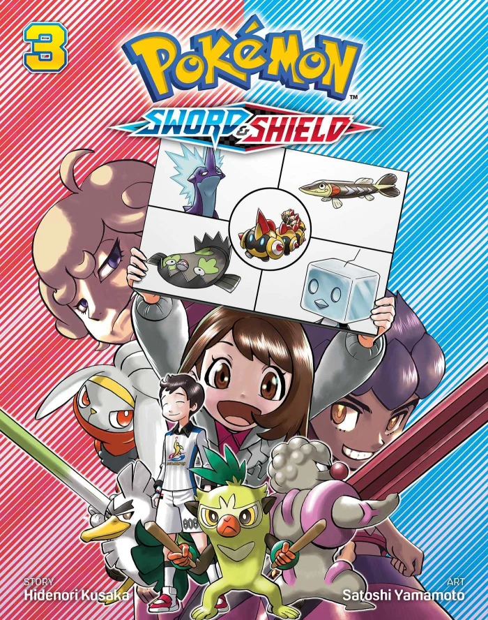 Pokemon: Sword & Shield (3), anglická kniha - komiks (Manga)