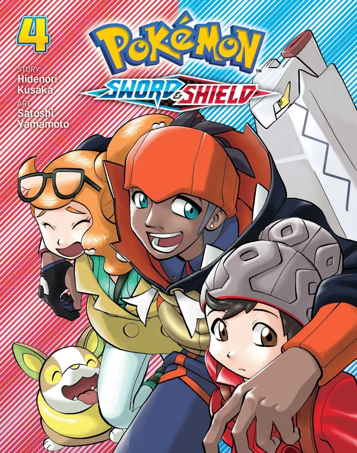 Pokemon: Sword & Shield (4), anglická kniha - komiks (Manga)