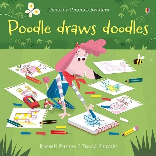 Poodle Draws Doodles (L8), anglická kniha