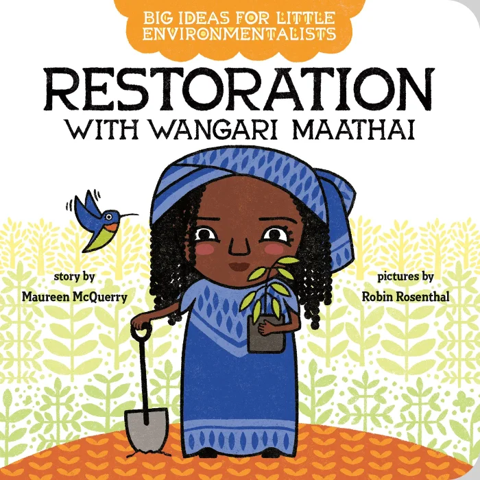 Restoration with Wangari Maathai, anglická kniha - leporelo