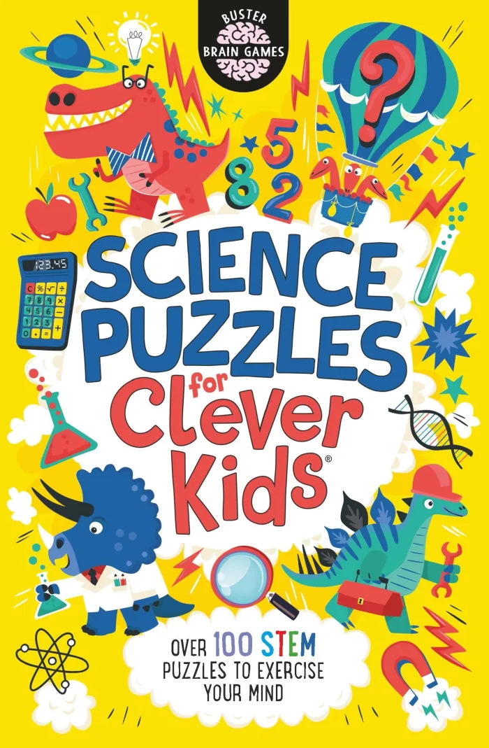 Science Puzzles for Clever Kids, anglická kniha