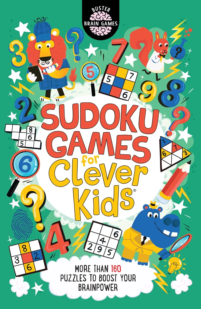 Sudoku Games for Clever Kids, anglická kniha