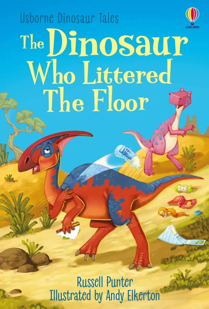 The Dinosaur who Littered the Floor (L7), anglická kniha