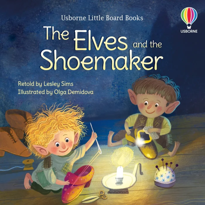 The Elves and the Shoemaker, anglická kniha - leporelo