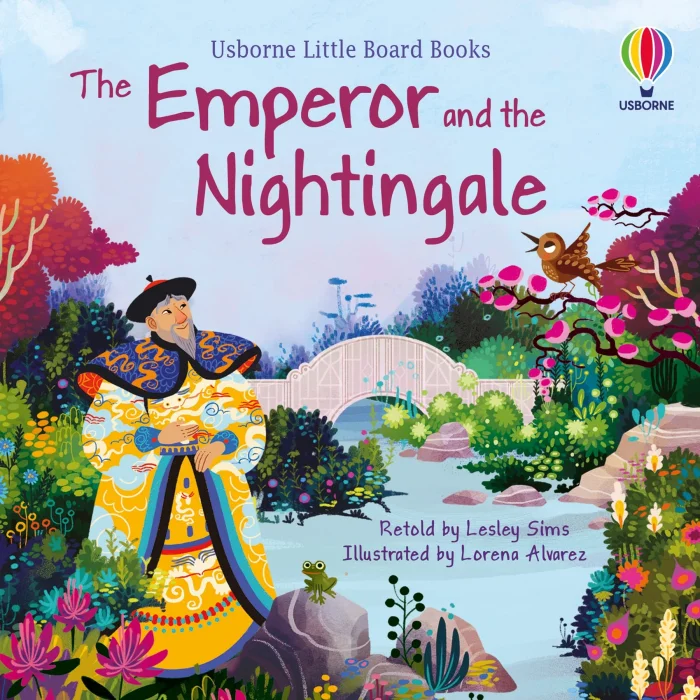 The Emperor and the Nightingale, anglická kniha - leporelo