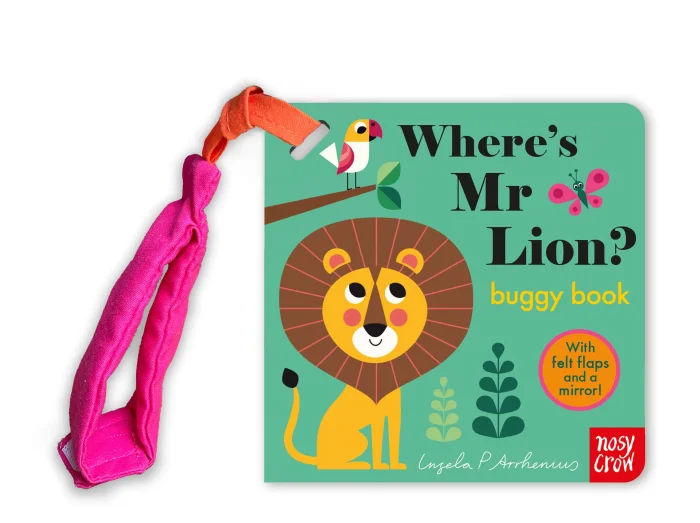 Where's Mr Lion?, knižka na kočík