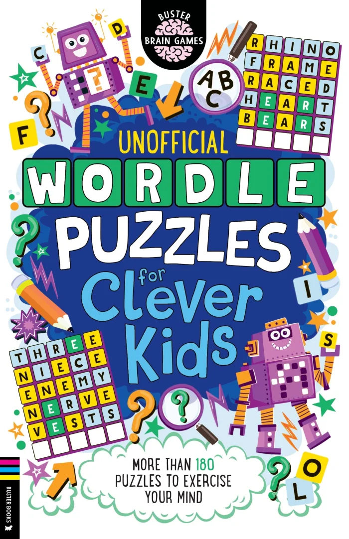 Wordle Puzzles for Clever Kids, anglická kniha