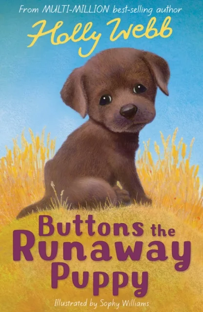 Buttons the Runaway Puppy, anglická kniha