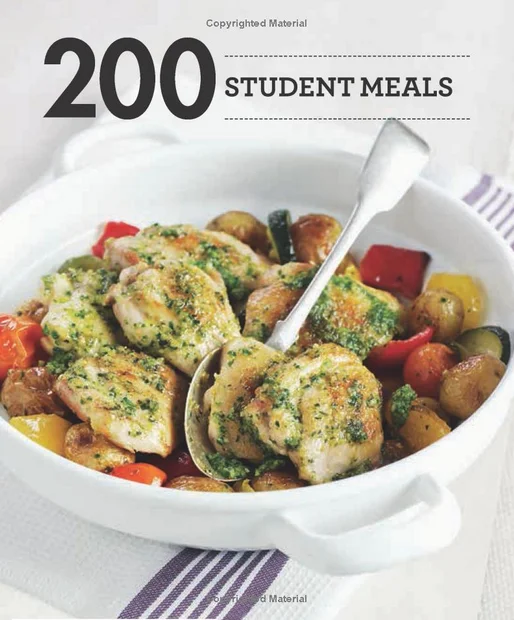 200 Student Meals, anglická kniha
