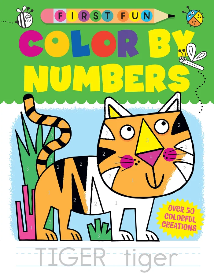 Color by Numbers, omaľovánka