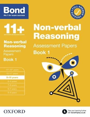 Non Verbal Reasoning Assessment Papers Book 1 (9-10 years), pracovný zošit