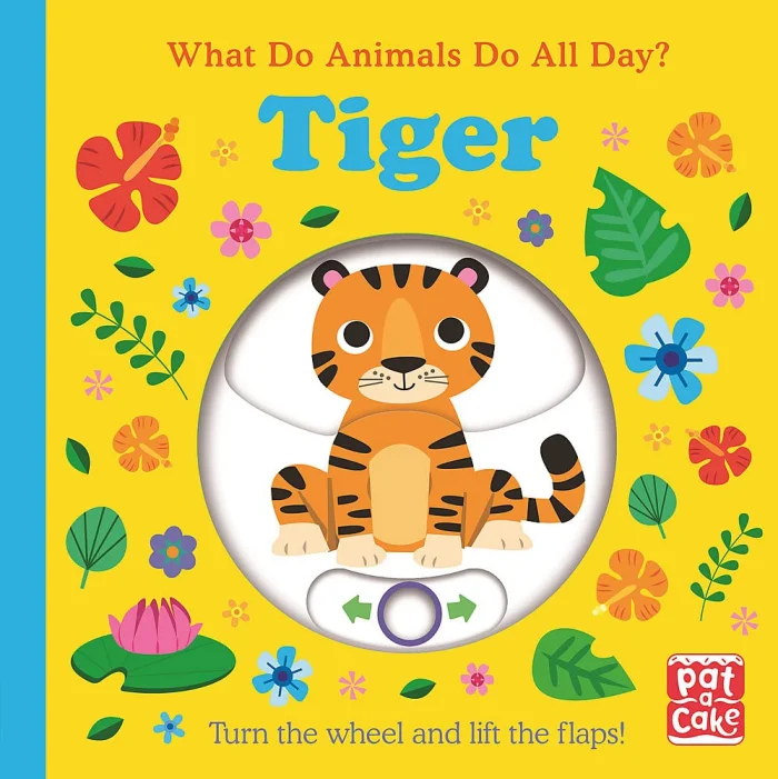 Tiger, anglická kniha - leporelo