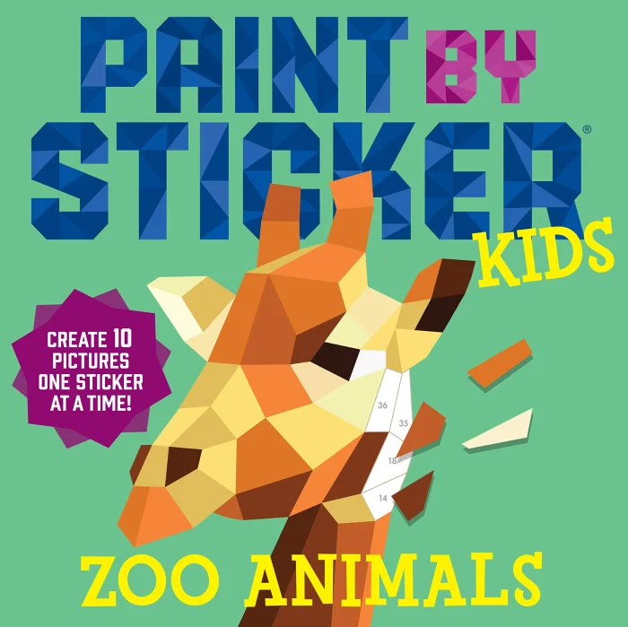Zoo Animals, nálepkový zošit