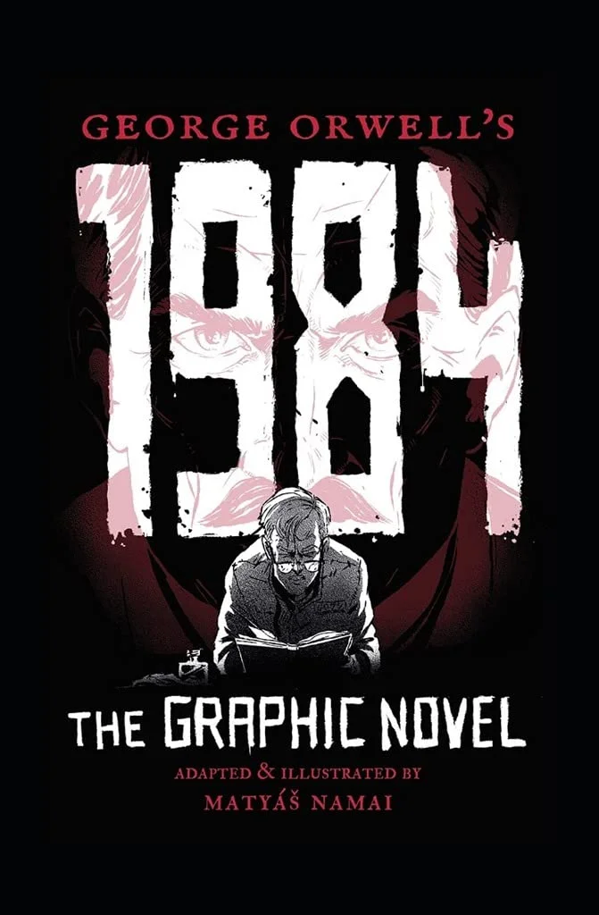 George Orwell's 1984, anglická kniha - komiks