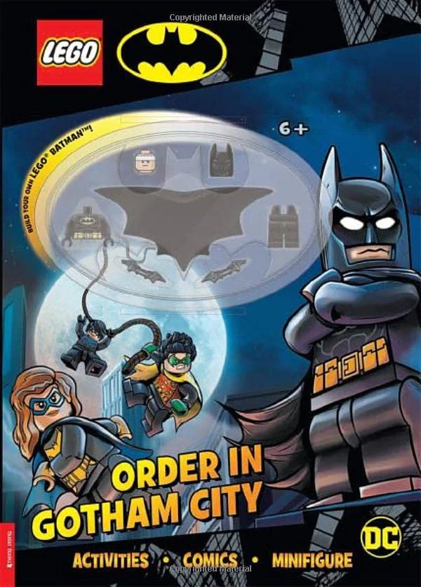 LEGO (R) Batman (TM): Order in Gotham City (with LEGO (R) Batman (TM) minifigure), anglická kniha s panáčikom