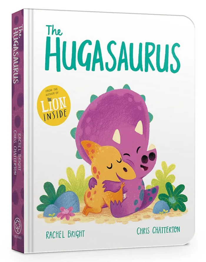 The Hugasaurus, anglická kniha - leporelo