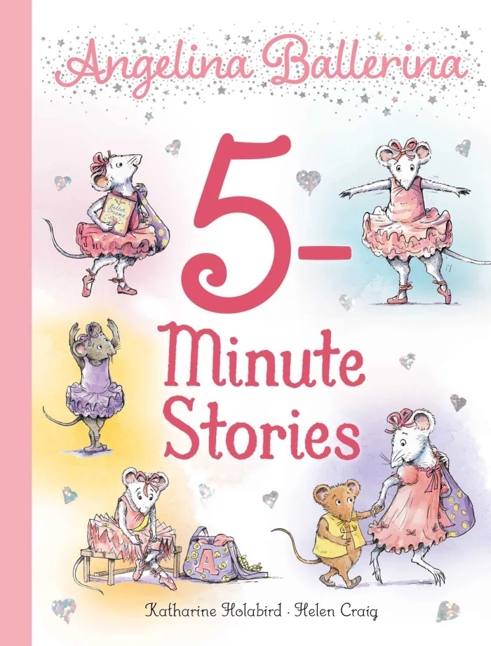 Angelina Ballerina 5-Minute Stories, anglická kniha