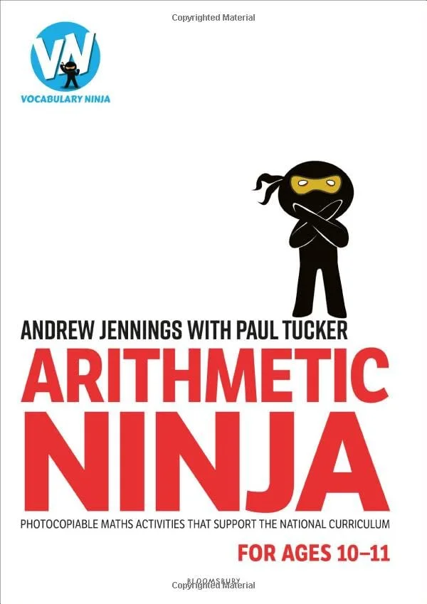 Arithmetic Ninja for Ages 10-11, pracovný zošit