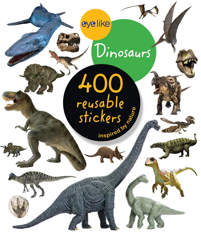 Dinosaurs, nálepkový zošit