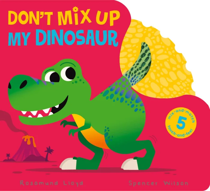Don't Mix Up My Dinosaur, anglická kniha - leporelo