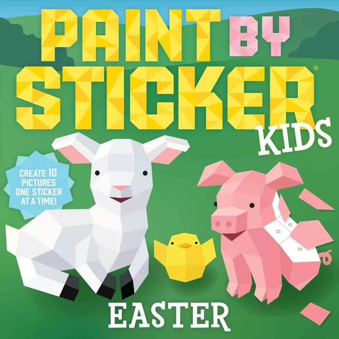 Easter, nálepkový zošit
