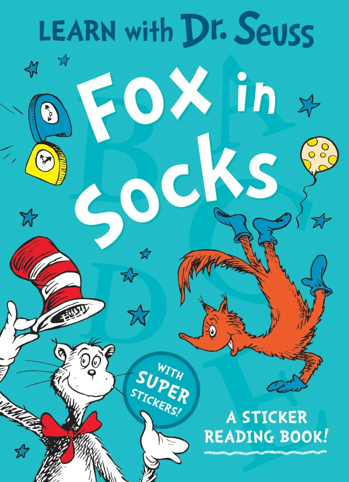 Fox in Socks : A Sticker Reading Book!, anglická kniha
