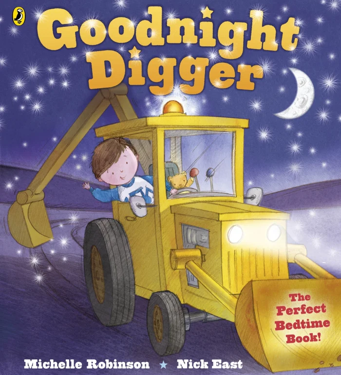Goodnight Digger, anglická kniha