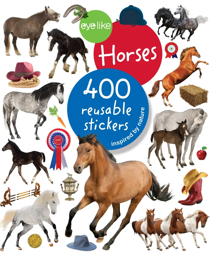 Horses, nálepkový zošit