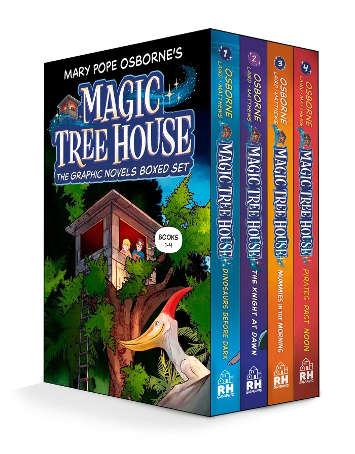 Magic Tree House Graphic Novel Starter Set (1-4), komiks