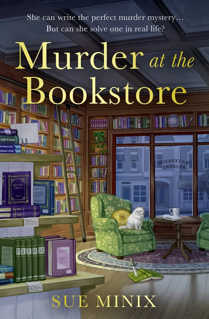 Murder at the Bookstore (1), anglická kniha