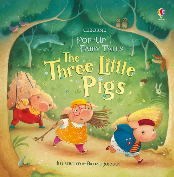 Pop-up Three Little Pigs, anglická kniha - leporelo