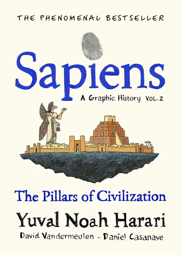Sapiens: The Pillars of Civilization (2), anglická kniha - komiks