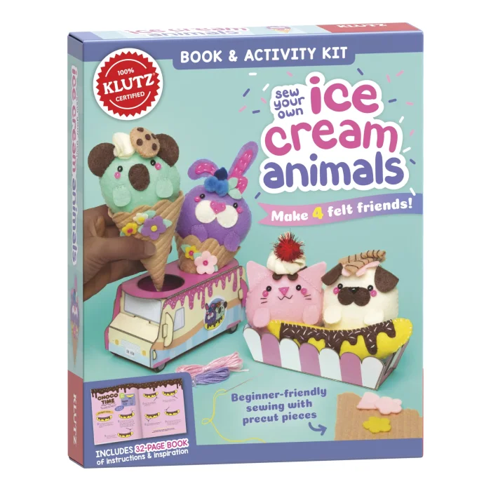 Sew Your Own Ice Cream Animals, ručné práce