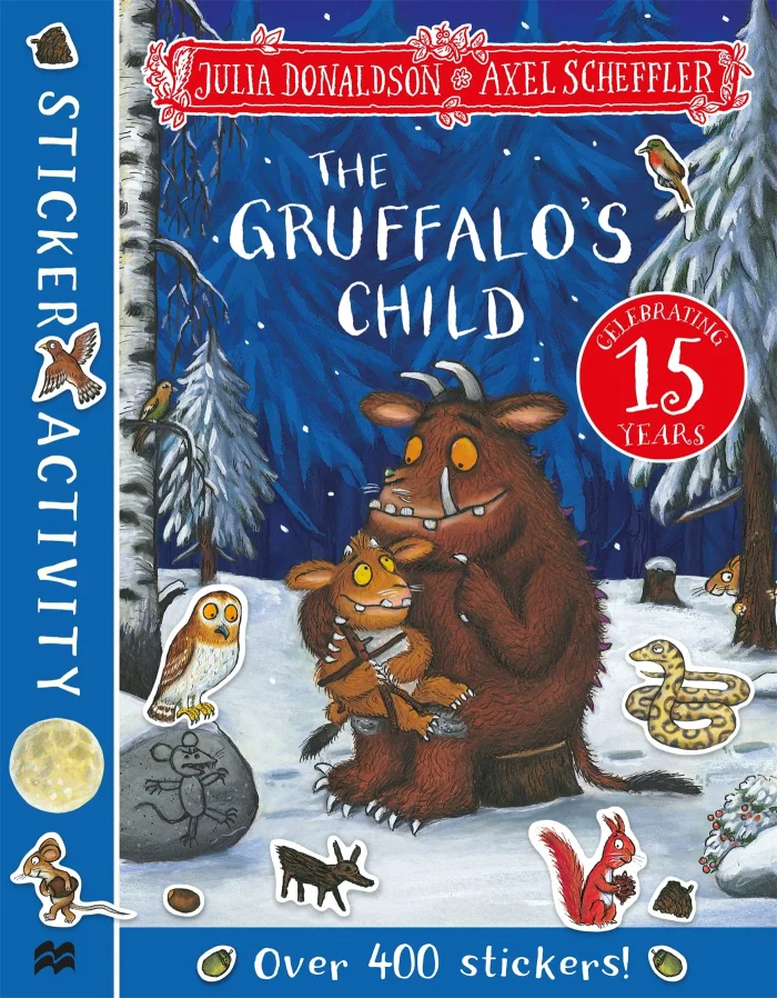 The Gruffalo's Child Sticker Book, nálepkový zošit
