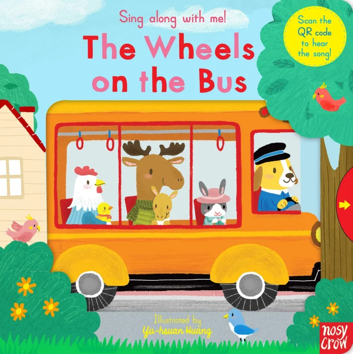 The Wheels on the Bus, anglická kniha - leporelo