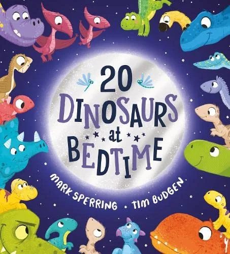 Twenty Dinosaurs at Bedtime, anglická kniha