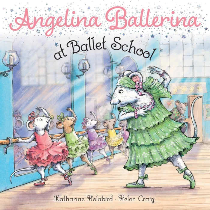 Angelina Ballerina at Ballet School, anglická kniha